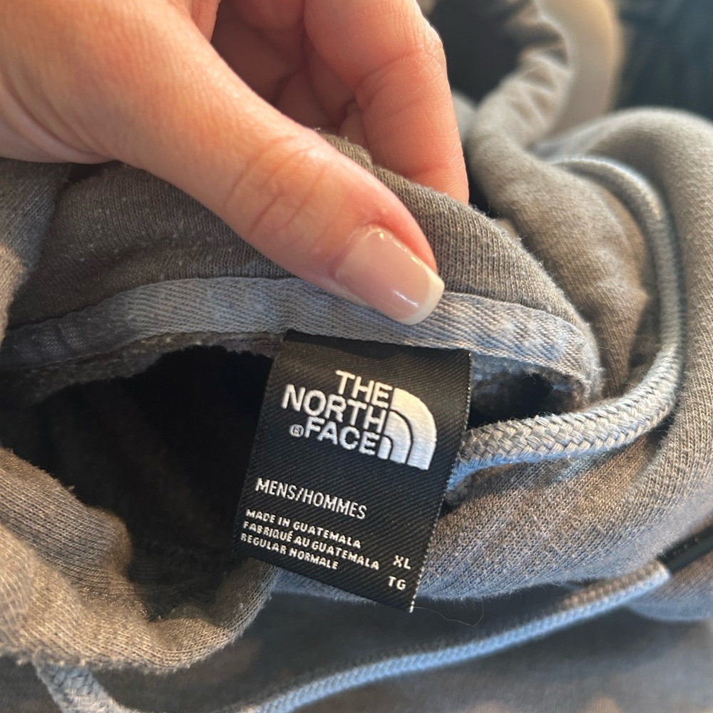 The North Face Men's Charcoal Hoodie - Picture 3 of 3